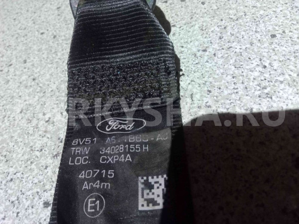 Ремень безопасности Ford Fiesta Mk6 рестайлинг (2012—2019) Ford Fiesta оригинальный номер 8v51a611b60aj