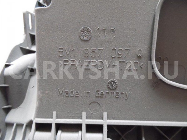 Бардачок Volkswagen Golf Plus II (2009—2014) Volkswagen Golf Plus оригинальный номер 5M1857097Q