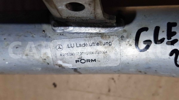 Патрубок интеркулера Mercedes-Benz GLE-класс W166 (2015—2018) Mercedes-Benz GLE оригинальный номер a2760900737