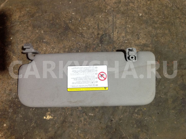 Козырек солнцезащитный Hyundai Solaris I рестайлинг (2014—2017) Hyundai Solaris оригинальный номер 852201R0208M