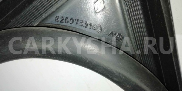 Уплотнитель стекла двери Renault Duster I (2010—2015) Renault 15 оригинальный номер 8200733140