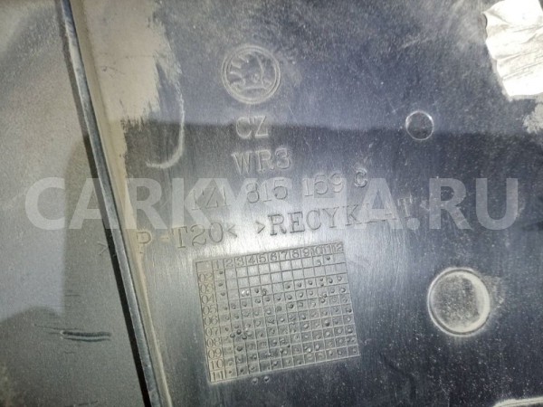 Заглушка Skoda Octavia II рестайлинг (2008—2013) Skoda Octavia оригинальный номер 1z1815159c