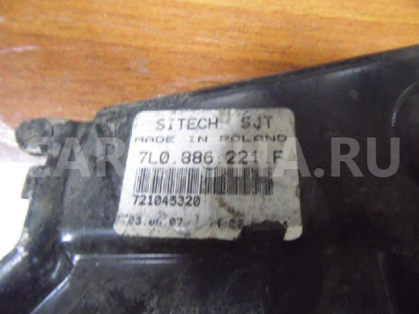 Салазки сиденья Volkswagen Touareg I (2002—2006) Volkswagen Touareg оригинальный номер 7L0886221F