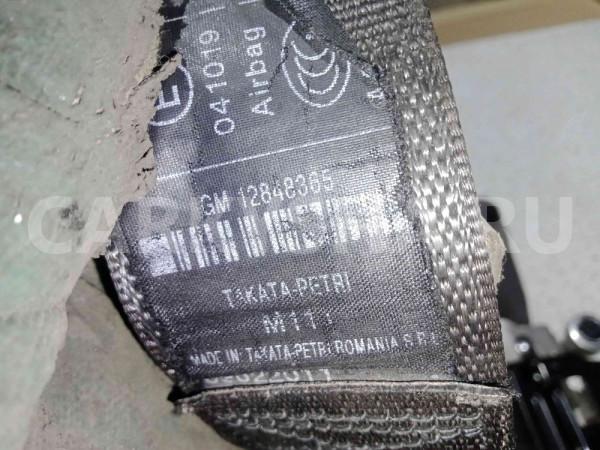 Ремень безопасности Opel Insignia I (2008—2013) Opel Insignia оригинальный номер 12848365