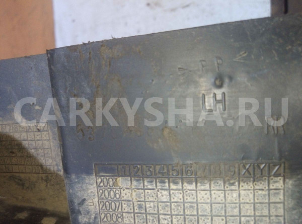 Брызговик Mitsubishi L200 IV (2006—2014) Mitsubishi i оригинальный номер 5370A987