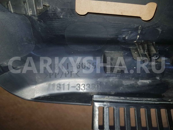 Накладка сиденья Toyota Camry XV50 рестайлинг (2014—2017) Toyota Camry оригинальный номер 7181160350