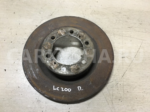 Диск тормозной передний Toyota Land Cruiser 200 Series оригинальный номер 43512-60180
