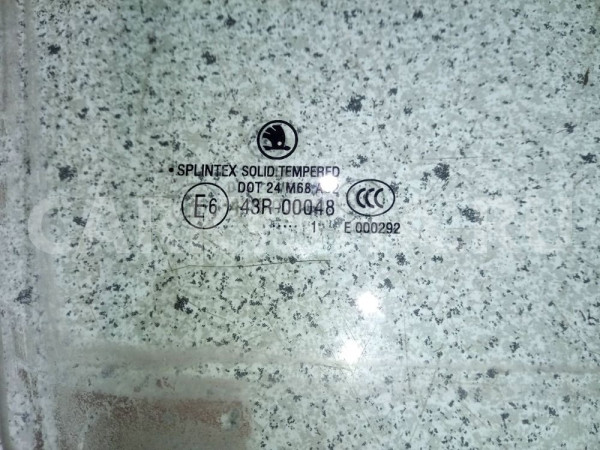 Стекло двери Skoda Octavia II рестайлинг (2008—2013) Skoda Octavia оригинальный номер 1Z5845206C