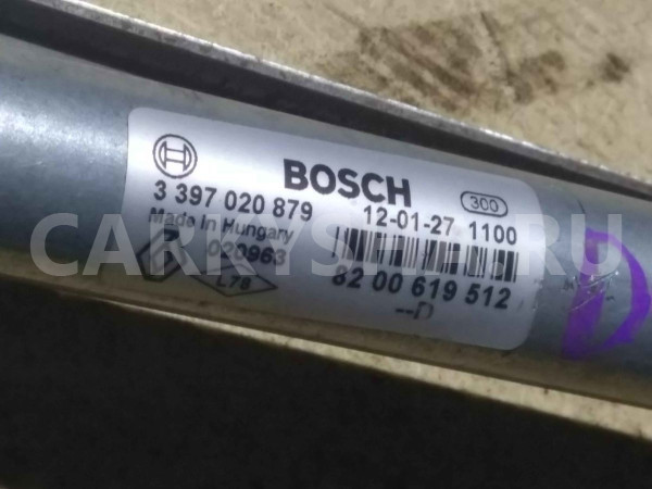 Трапеция стеклоочистителей Renault Duster I (2010—2015) Renault 15 оригинальный номер 8200619512