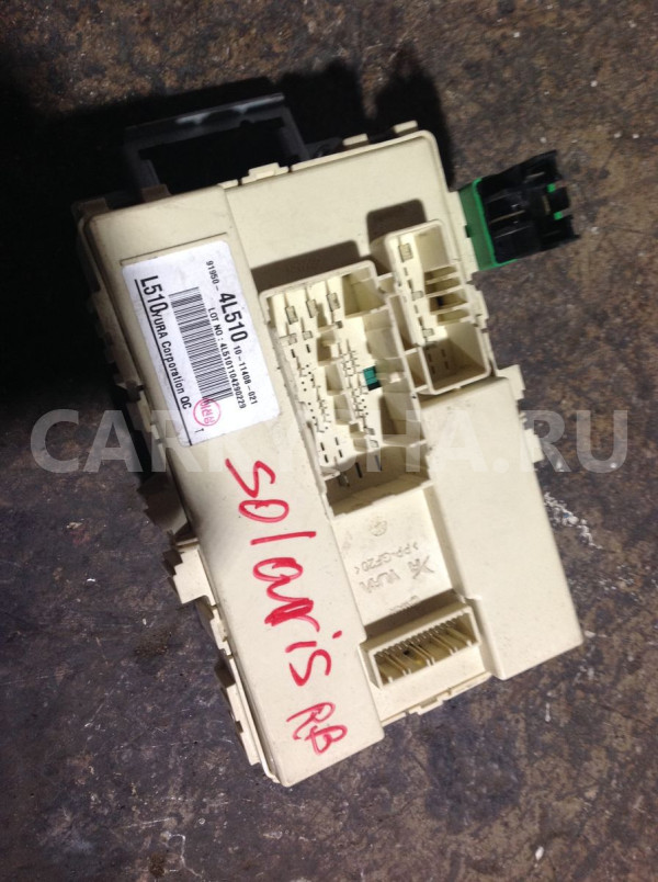Блок предохранителей Hyundai Solaris I (2010—2014) Hyundai Solaris оригинальный номер 919504L531