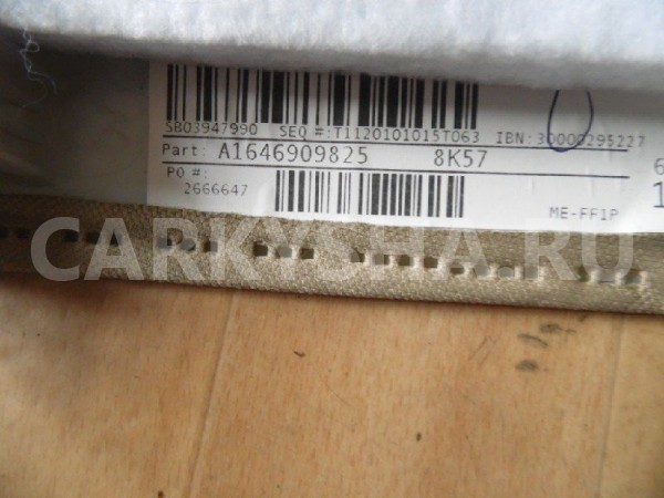 Обшивка стойки Mercedes-Benz GL-класс X164 (2006—2009) Mercedes-Benz G-klasse оригинальный номер A16469098258K57