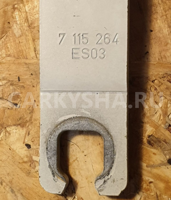 Петля капота правая BMW 3 E90/E91/E92/E93 белая BMW 3er оригинальный номер 7115264