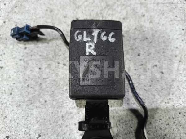 Замок ремня безопасности Mercedes-Benz GL-класс X166 (2012—2016) Mercedes-Benz G-klasse оригинальный номер A1668602469