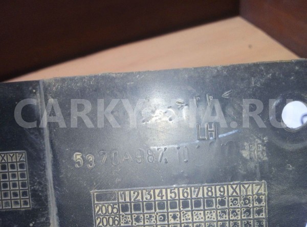 Брызговик Mitsubishi L200 IV (2006—2014) Mitsubishi i оригинальный номер 5370A987