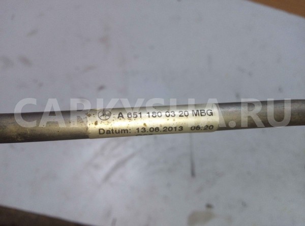 Трубка турбокомпрессора (турбины) Mercedes-Benz E-класс W212/S212/C207/A207 рестайлинг (2013—2016) Mercedes-Benz E-klasse оригинальный номер A6511800320