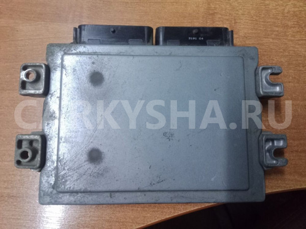 Блок управления двигателем Renault Sandero K7JA710 Renault 14 оригинальный номер 8200856659