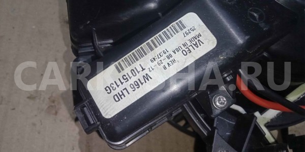 Мотор отопителя Mercedes ML W166 пробег 70000 км Mercedes-Benz M-klasse оригинальный номер A1669066100