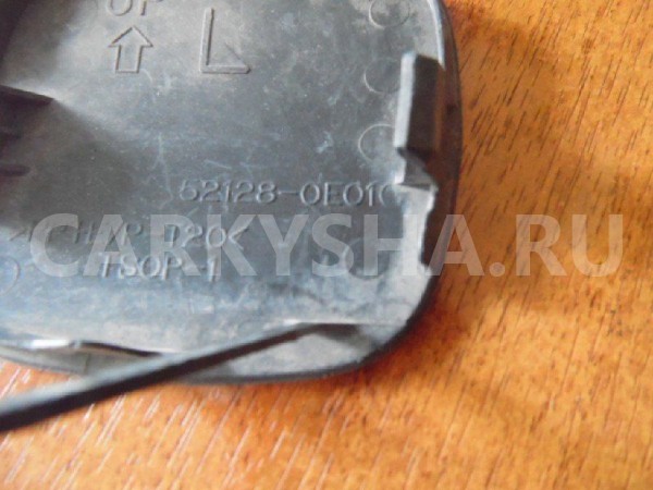 Заглушка буксировочного крюка Lexus RX II (2003—2006) Lexus RX оригинальный номер 521280E010