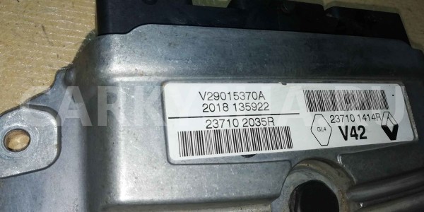 Блок управления двигателем Renault Duster HSM F4R Renault 15 оригинальный номер 237101414r