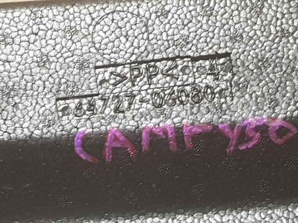 Обшивка багажника Toyota Camry XV50 рестайлинг 2 (2017—2018) Toyota Camry оригинальный номер 6472706080