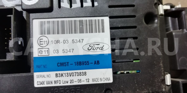 Дисплей информационный Ford Focus III (2011—2015) Ford Focus оригинальный номер CM5T18B955AB