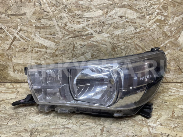 Фара передняя левая Toyota Hilux VIII – пикап двойная кабина оригинальный номер 81150-0K692