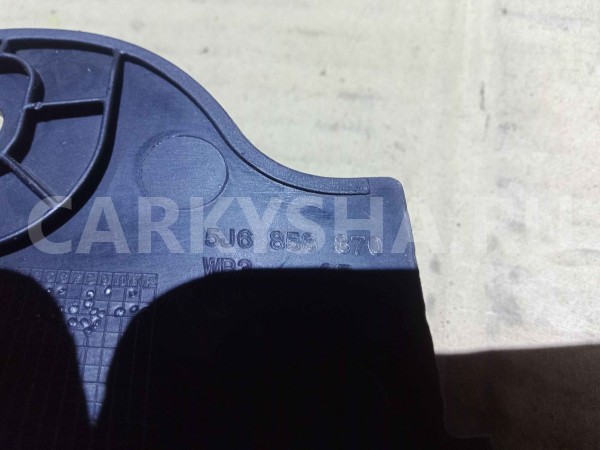 Накладка порога (внутренняя) Skoda Fabia II (2007—2010) Skoda Fabia оригинальный номер 5j6853370