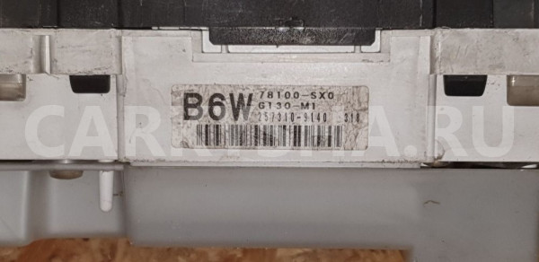 Панель приборов Honda Odyssey RA4 78100sx0 Honda Odyssey оригинальный номер 78100sx0