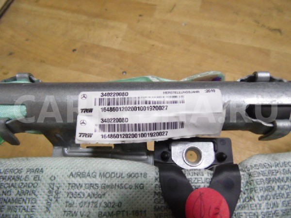 Подушка безопасности боковая правая ML W164 Mercedes-Benz M-klasse оригинальный номер A1648601202