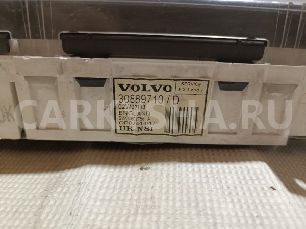 Комбинация приборов Volvo S40 оригинальный номер 30889710