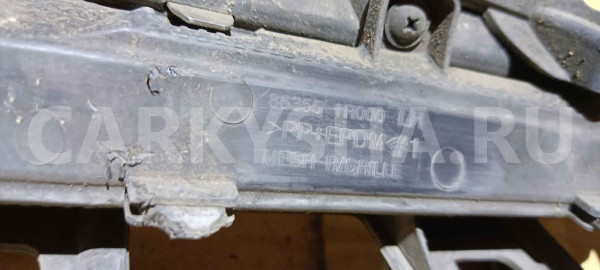 Решетка радиатора Hyundai Solaris I (2010—2014) Hyundai Solaris оригинальный номер 863551r000