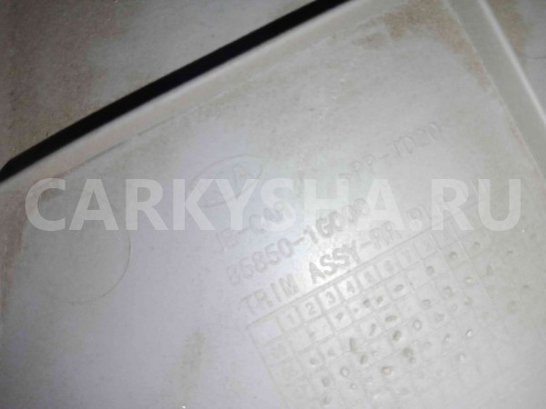 Обшивка стойки Kia Rio II рестайлинг (2009—2011) Kia Rio оригинальный номер 858501g000