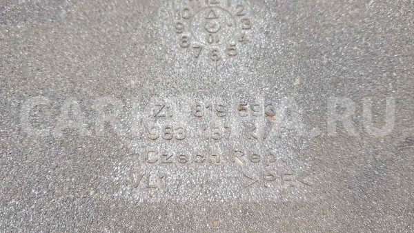 Кожух Skoda Octavia II рестайлинг (2008—2013) Skoda Octavia оригинальный номер 1z1819593