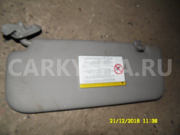 Козырек солнцезащитный Hyundai Solaris I (2010—2014) Hyundai Solaris оригинальный номер 852204L0608M