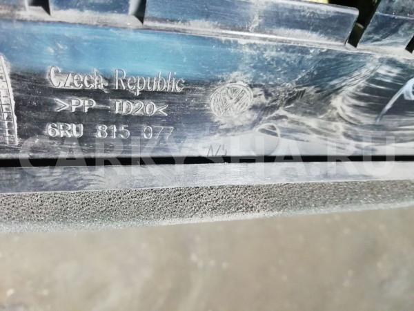 Воздуховод отопителя Volkswagen Polo V (2009—2015) Volkswagen Polo оригинальный номер 6ru815077