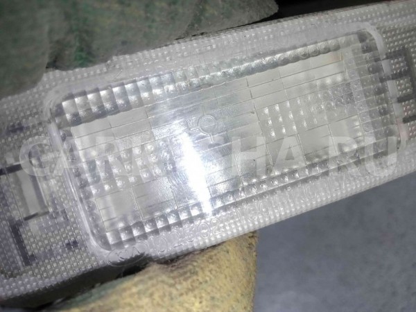 Фонарь подсветки номера Kia Rio II рестайлинг (2009—2011) Kia Rio оригинальный номер 925021g000