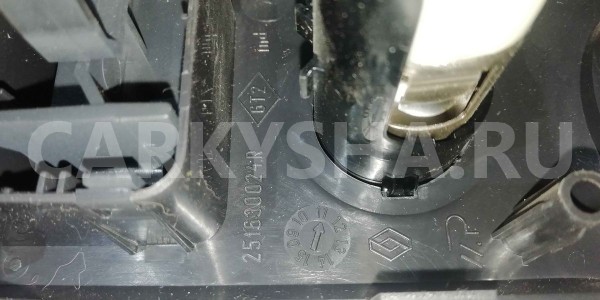 Накладка (кузов внутри) Renault Duster I (2010—2015) Renault 15 оригинальный номер 251630024r