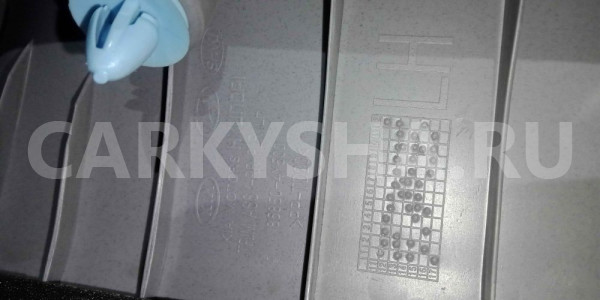 Обшивка стойки Kia Rio III рестайлинг (2015—2017) Kia Rio оригинальный номер 858504y500