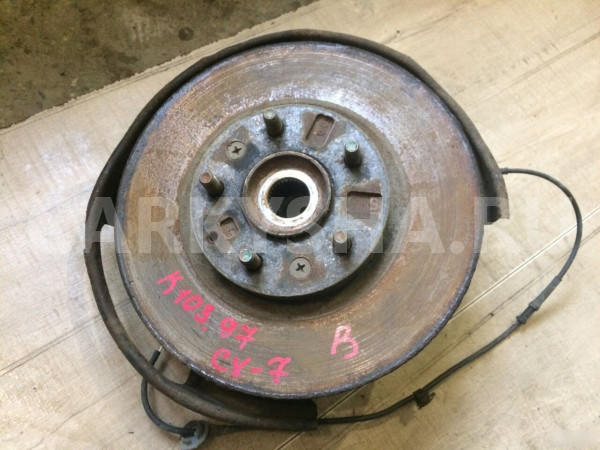 Кулак поворотный правый Mazda CX-7 2.3 4WD L3-VDT Mazda 2 оригинальный номер L206-33-020A