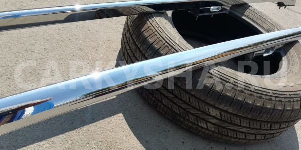 Комплект рейлингов Mercedes GL X164 хром Mercedes-Benz G-klasse оригинальный номер A1648900193