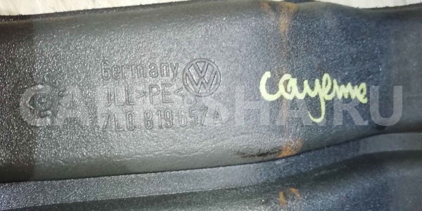 Воздуховод Porsche Cayenne I рестайлинг (2007—2010) Porsche Cayenne оригинальный номер 7L0819657A