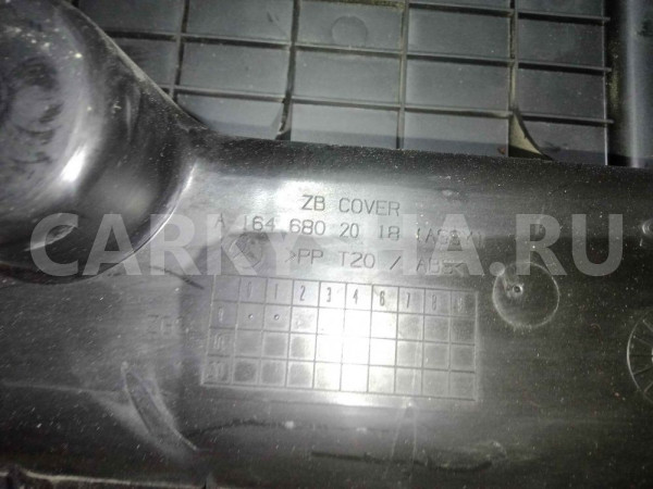 Крепление АКБ (корпус/подставка) Mercedes-Benz M-класс W164 рестайлинг (2008—2011) Mercedes-Benz M-klasse оригинальный номер a1646802018