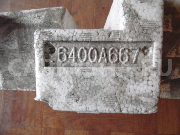 Наполнитель бампера Mitsubishi Outlander II рестайлинг (2009—2013) Mitsubishi i оригинальный номер 6400A667
