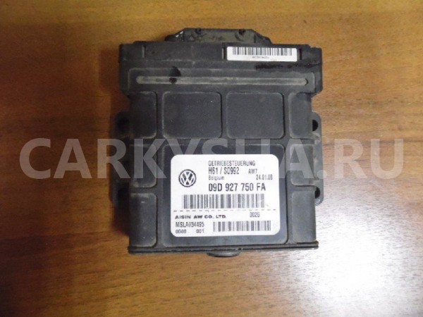 Блок управления АКПП Volkswagen Touareg I (2002—2006) Volkswagen Touareg оригинальный номер 09D927750FA
