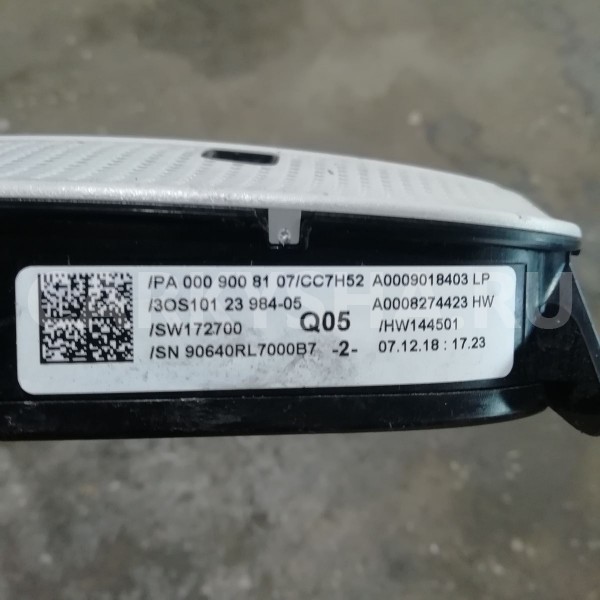 Плафон салонный Mercedes-Benz GLC-класс Coupe C253 (2016—2019) Mercedes-Benz GLC оригинальный номер A0009018403