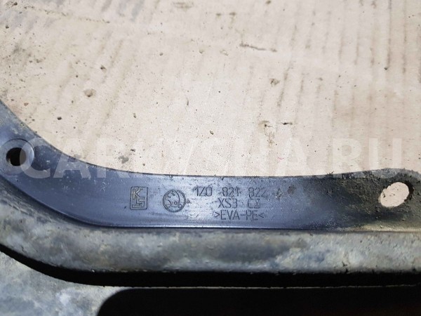 Брызговик Skoda Octavia II рестайлинг (2008—2013) Skoda Octavia оригинальный номер 1z0821822a