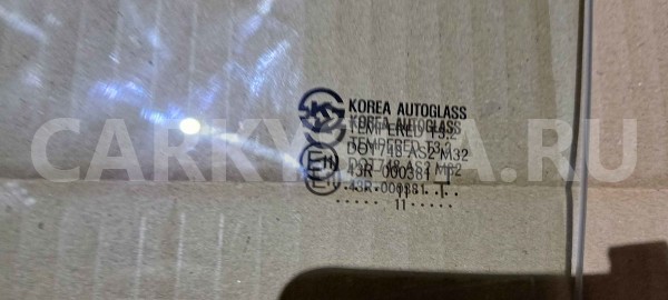 Стекло двери Hyundai Solaris I (2010—2014) Hyundai Solaris оригинальный номер 834111R010