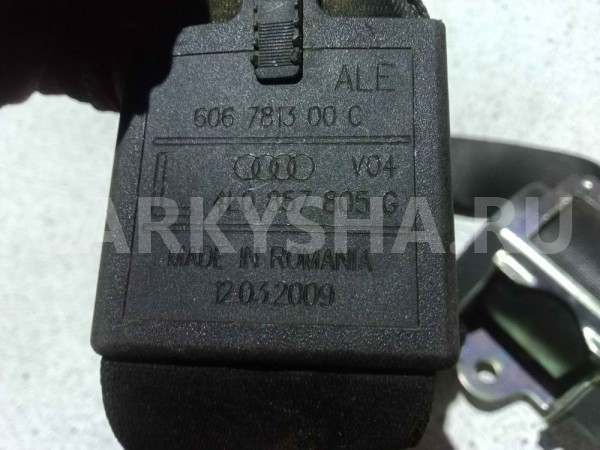 Ремень безопасности Audi Q7 4L (2005—2009) Audi 200 оригинальный номер 4L0857805G
