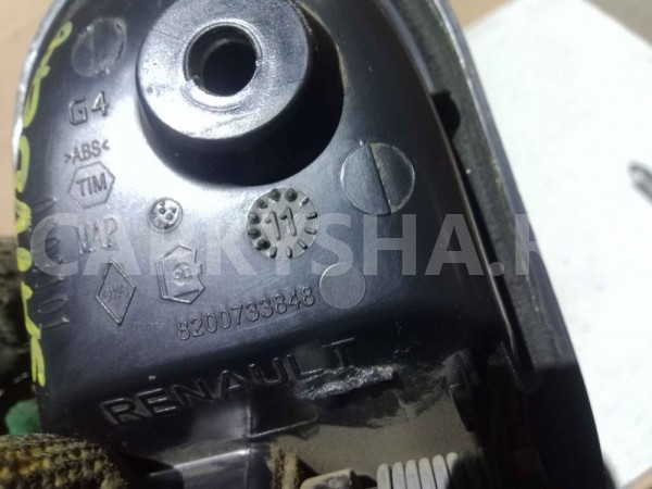 Ручка двери внутренняя Renault Sandero I (2009—2014) Renault 14 оригинальный номер 8200733848