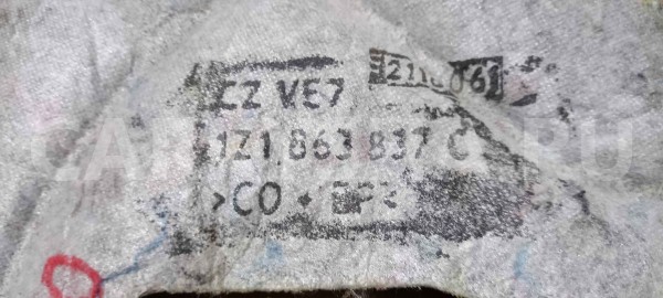 Накладка (кузов внутри) Skoda Octavia II рестайлинг (2008—2013) Skoda Octavia оригинальный номер 1z1863837c